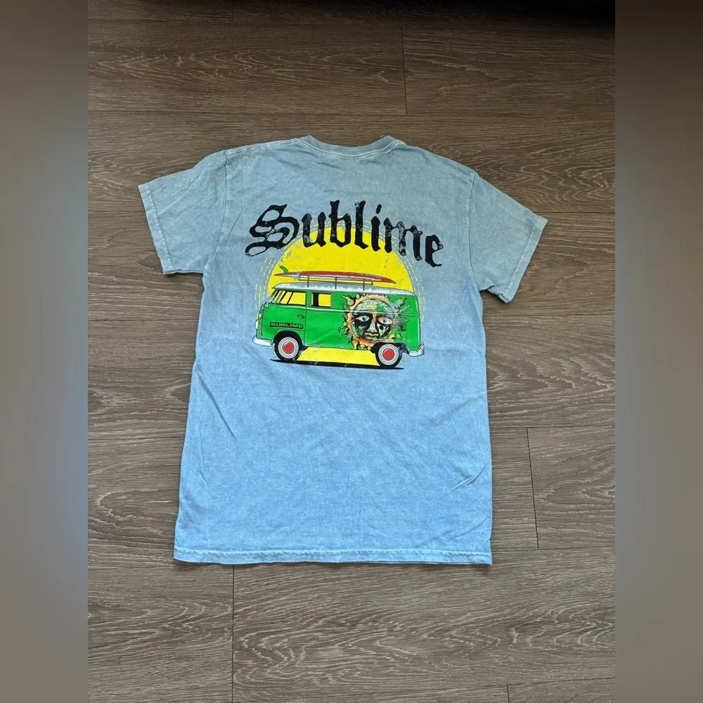 Sublime Blue Graphic T-Shirt - Picture 6 of 6